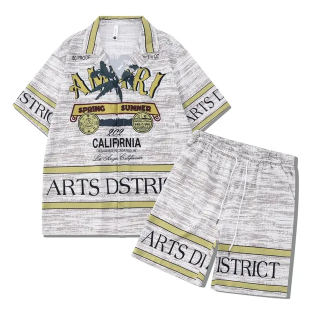 Amiri Arts District Set Spring Summer California Print