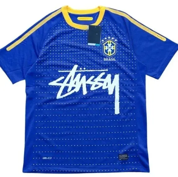 Stüssy Brazil National Team Jersey Stussy x Nike Collaboration