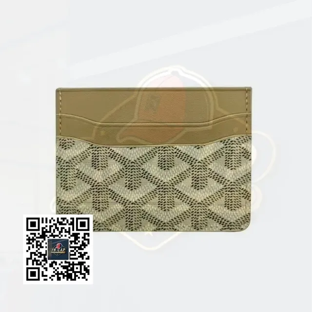 Goyard Card Holder Goyardine Canvas