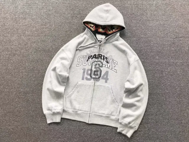 E573 # Zipper sweatshirt gray