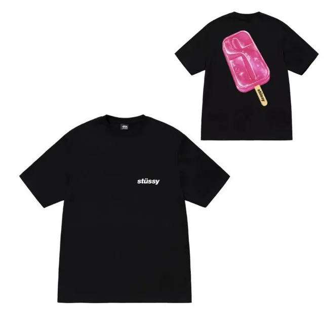 Stüssy Popsicle Tee Pink Popsicle Print