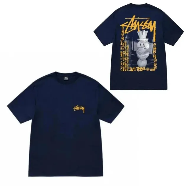 Stüssy Graphic T-Shirt Civil Tribe Print