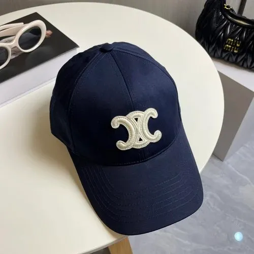 Chanel Baseball Cap CC Logo Embroidered