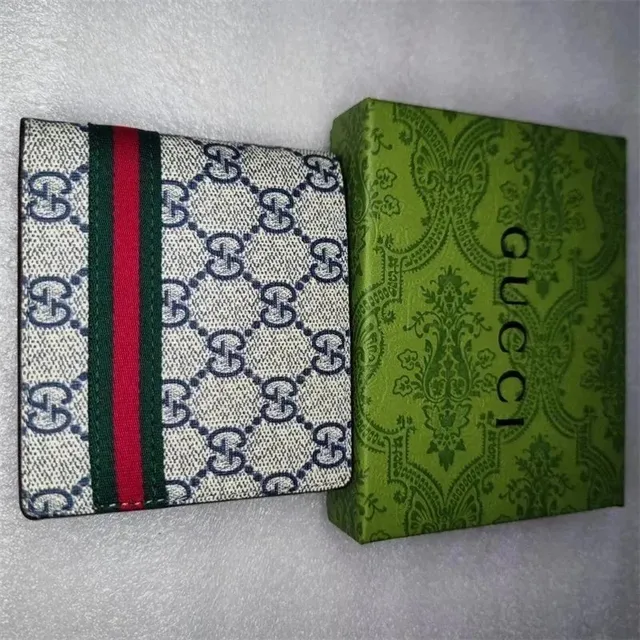 Gucci GG Marmont Wallet Web Stripe