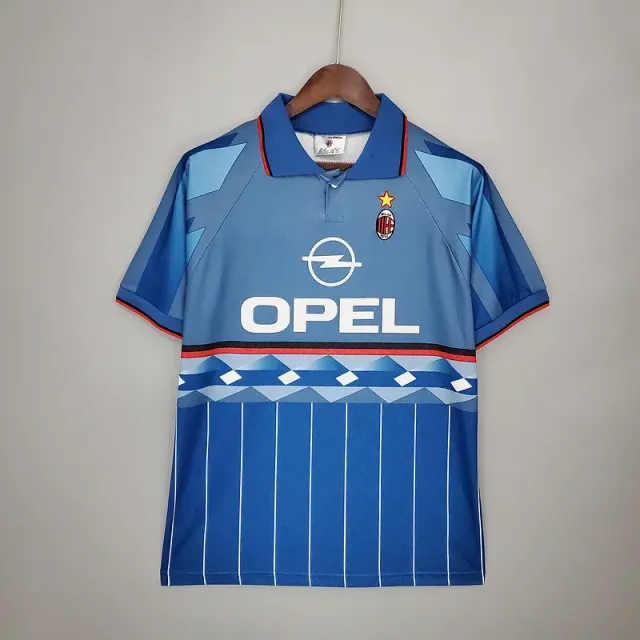 AC Milan Home Shirt 1993-94 Opel Sponsor