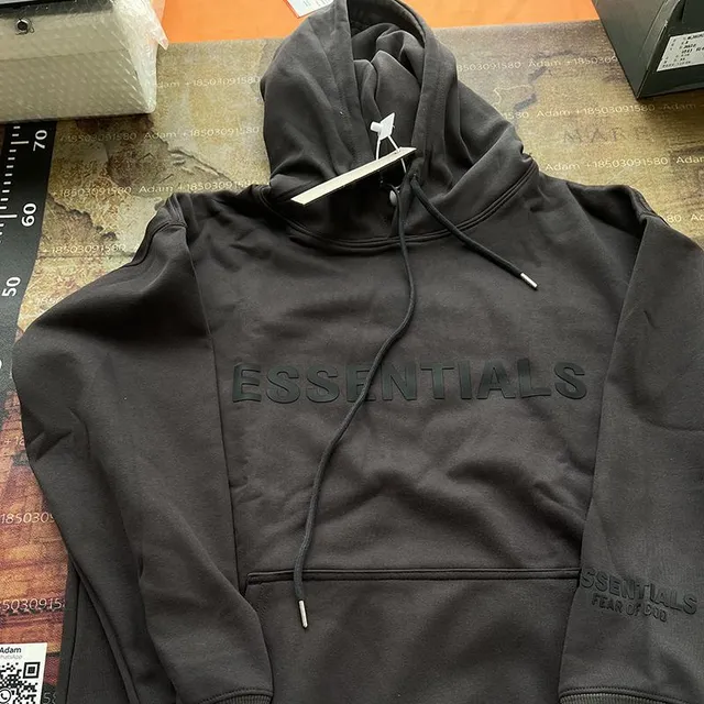 Fear of God Essentials Essentials Hoodie Black
