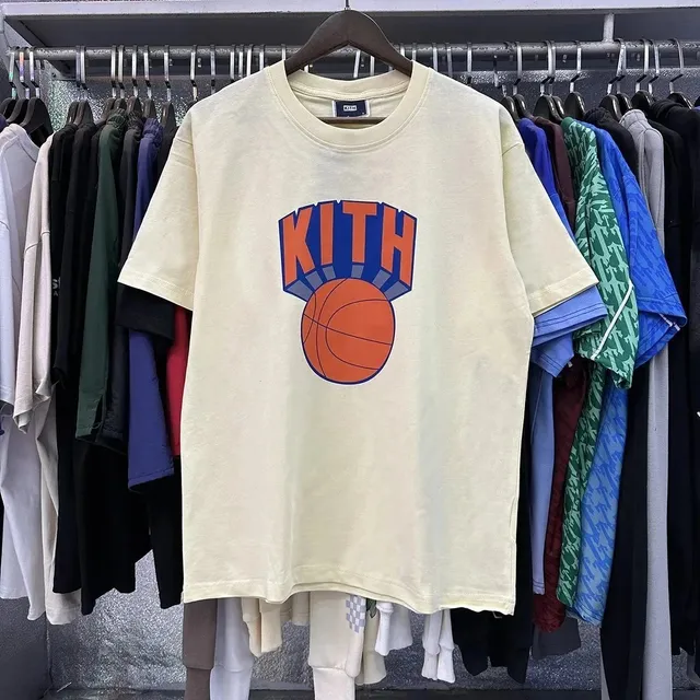 Kith × NBA Basketball Tee NY Knicks Graphic