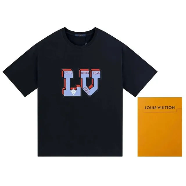 Louis Vuitton LV Graphic T-Shirt 3D Logo Print