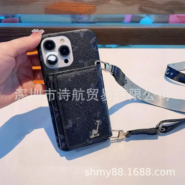 Louis Vuitton Phone Case with Cardholder and Strap Monogram Empreinte