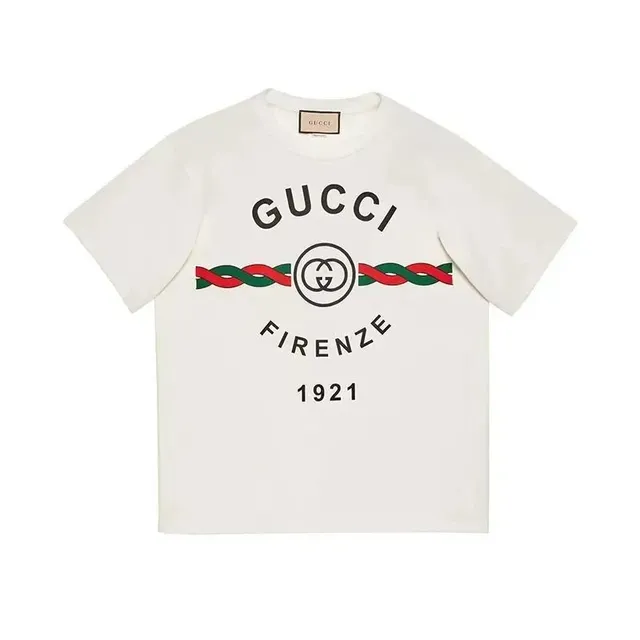 T-Shirt Gucci Firenze 1921 Print