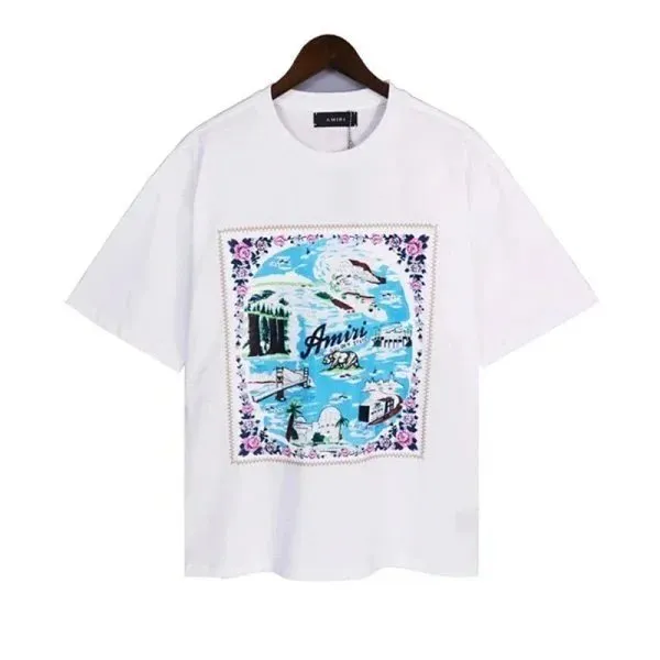 Amiri Graphic Tee California Print