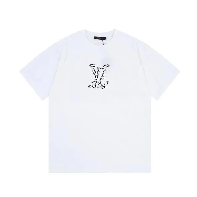 Louis Vuitton T-Shirt Monogram Footprint Print