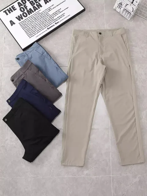 Lululemon Tailored Trousers Side Zip Detail