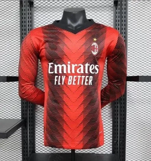 AC Milan × Adidas Home Jersey Emirates Fly Better