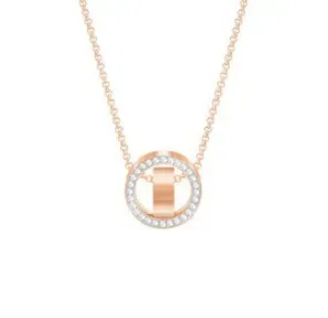 Rose gold fortune necklace