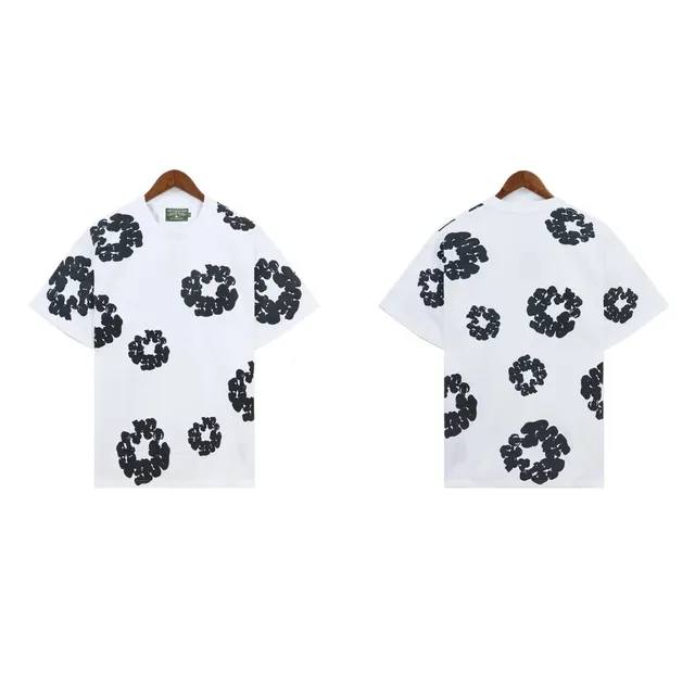Unikko T-Shirt Black Floral Print