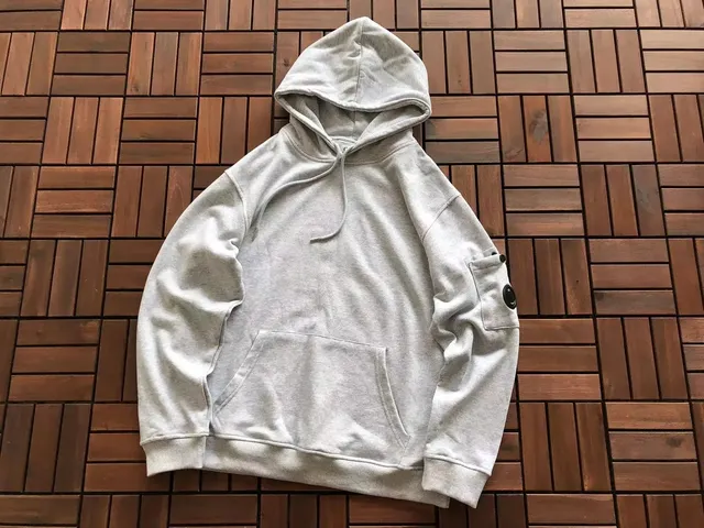 C.P. Company Goggle Hoodie Heather Grey