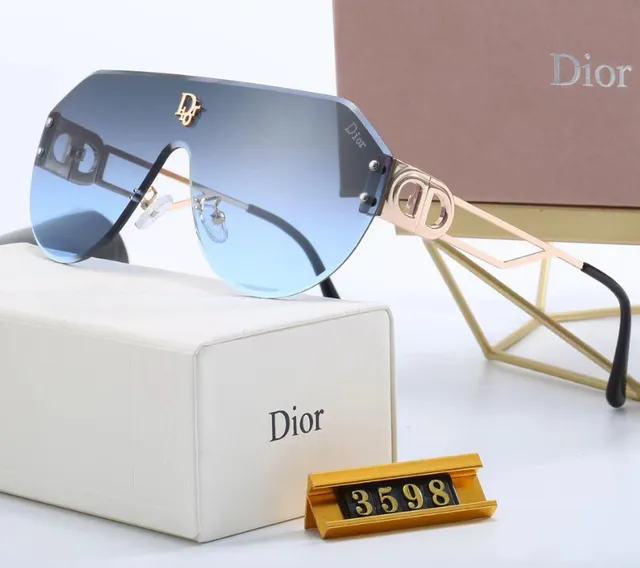Dior Shield Sunglasses Gradient Blue Lens