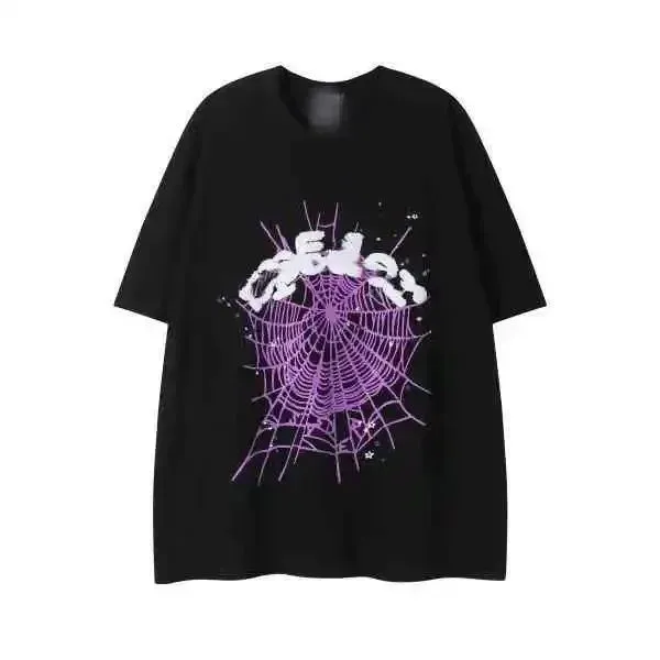 Sp5der Graphic T-Shirt Spiderweb Print