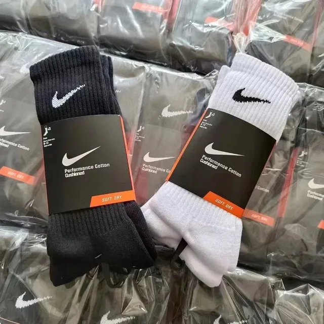Nike Performance Cotton Cushioned Cushioned Crew
