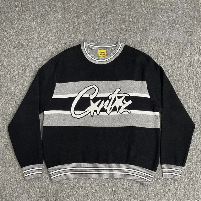 Corteiz Crewneck Sweater Stripe Logo