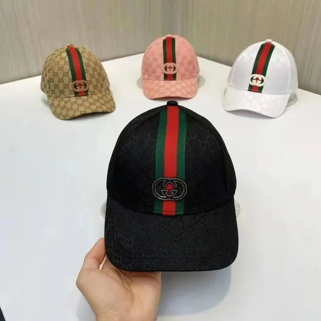 Gucci Baseball Cap GG Monogram with Web Stripe