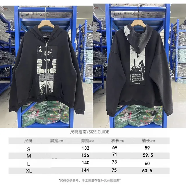 Washed Black-Zipper Style [11 Styles]