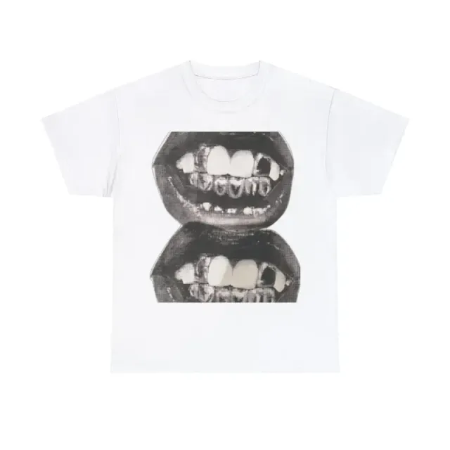 Balenciaga Graphic Tee Double Mouth Print