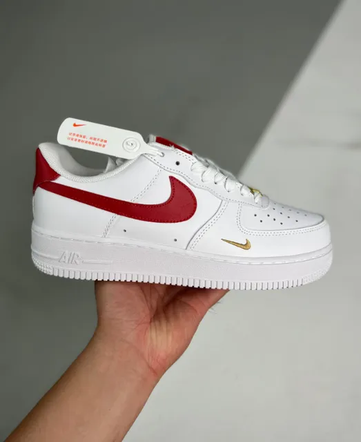 Nike Air Force 1 Low University Red Gold