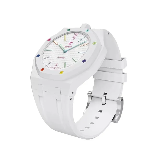 Audemars Piguet × Swatch Royal Oak Rainbow