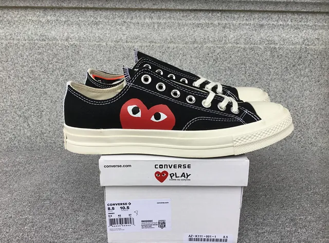 Converse × Comme des Garçons Chuck Taylor All Star Play Heart