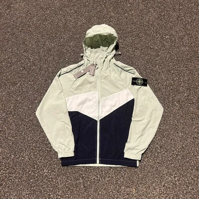 Stone Island Windbreaker Jacket Color-Block