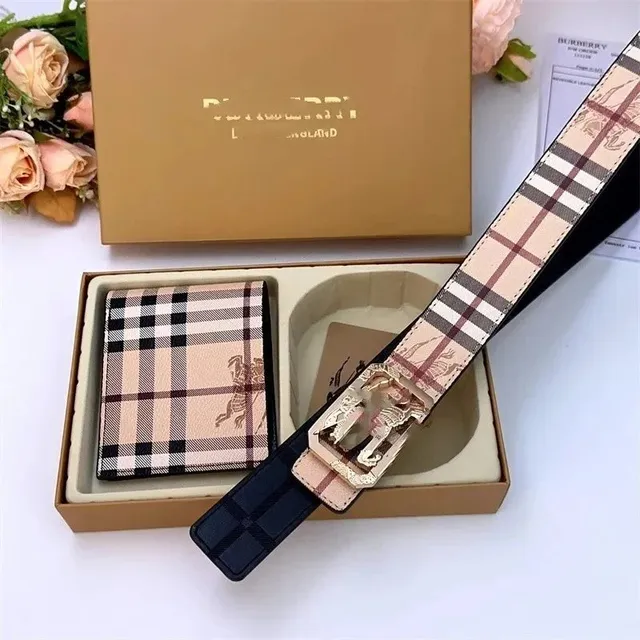 Burberry Check Belt Classic Nova Check