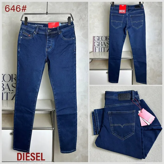 Diesel Slim Fit Jeans Dark Wash