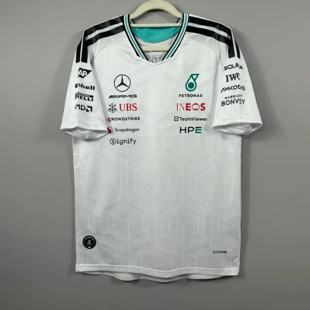 2026F1梅赛德斯奔驰赛车服白色
