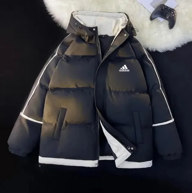 Adidas Puffer Jacket Ombre with Reflective Stripes