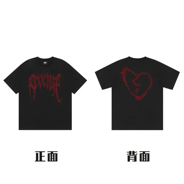 524-黑色-烫红钻