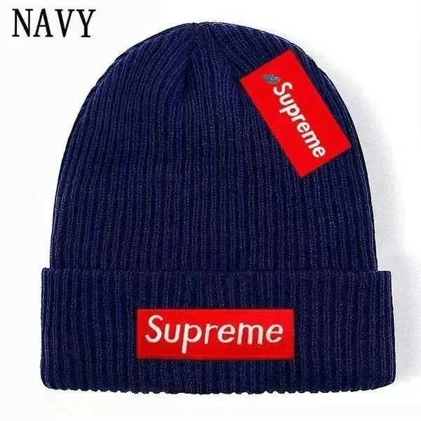 Supreme Box Logo Beanie Navy