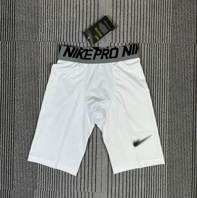 Nike Pro Compression Shorts White