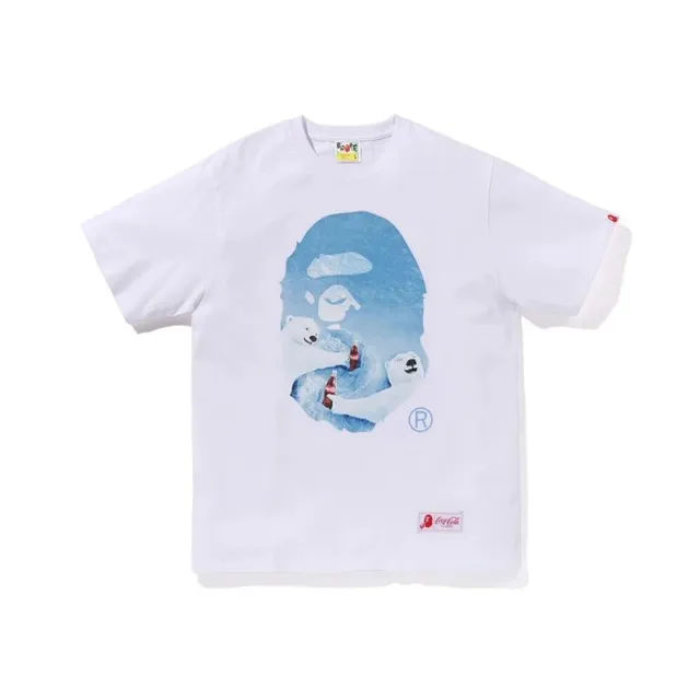 BAPE Shark Tee Polar Bear Coca-Cola