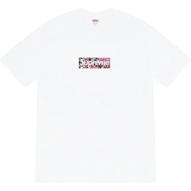 Supreme Box Logo Tee Floral Box Logo