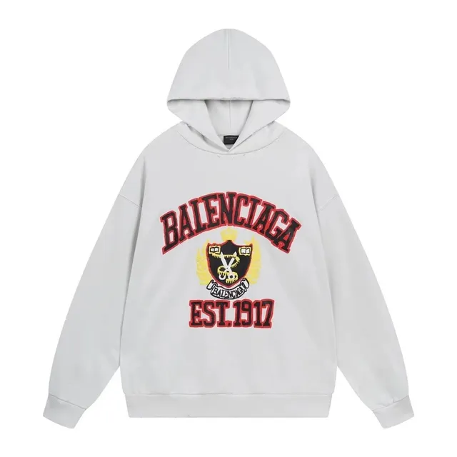 Balenciaga Hoodie Arch Logo Shield