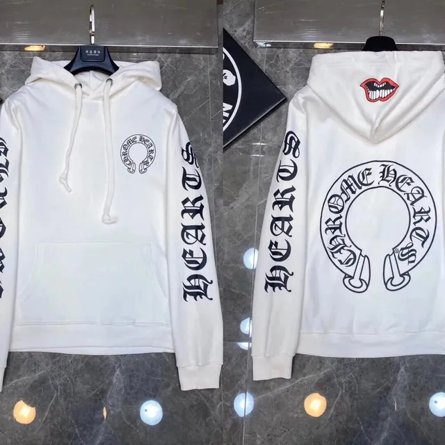 Hoodie Chrome Hearts Logo Print