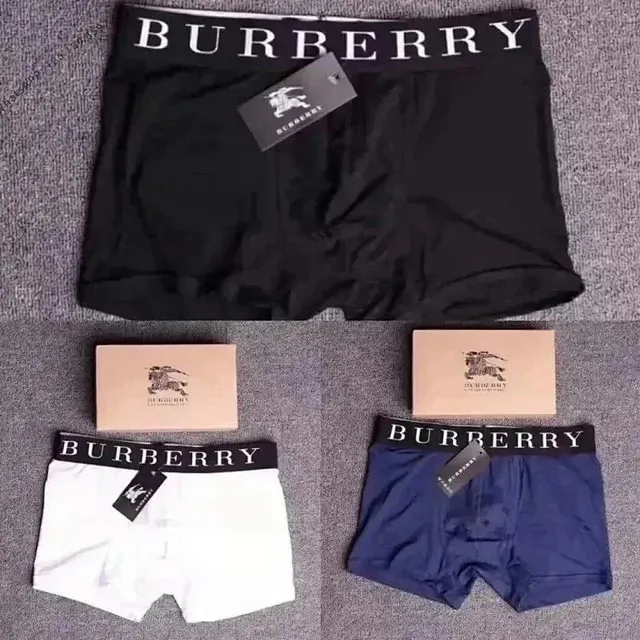 Burberry 黑+白+宝蓝 A2款