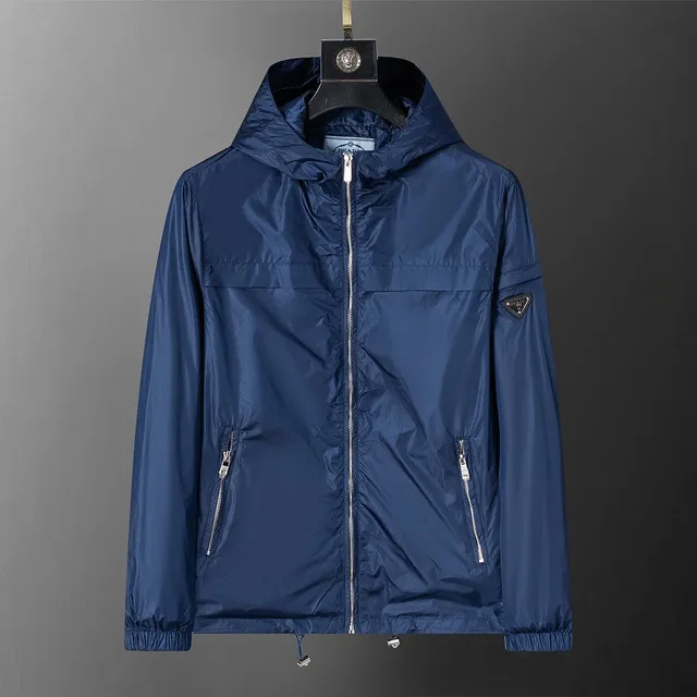 Prada Hooded Windbreaker Nylon