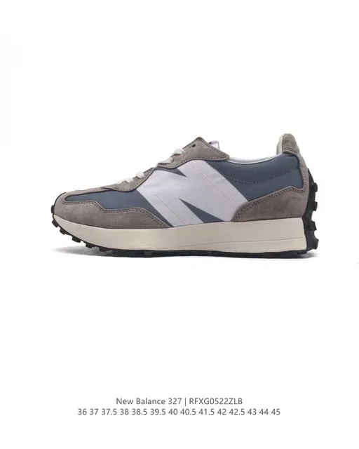 New Balance 327 Grey Navy White