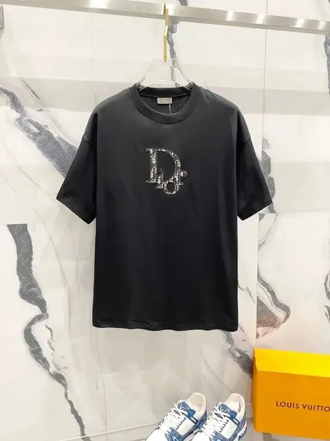 Dior Oblique Logo T-Shirt Oblique Print