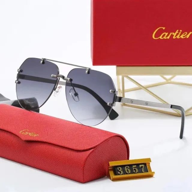 Cartier Aviator Sunglasses Gradient Lens