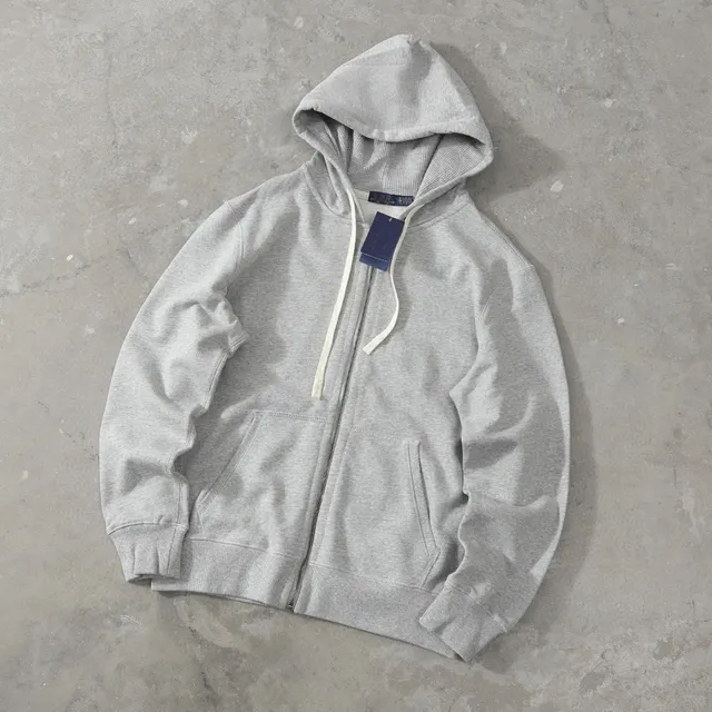 Polo Ralph Lauren Full-Zip Hoodie Heather Grey