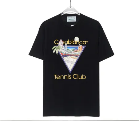 Tennis Club Tee Casablanca Print